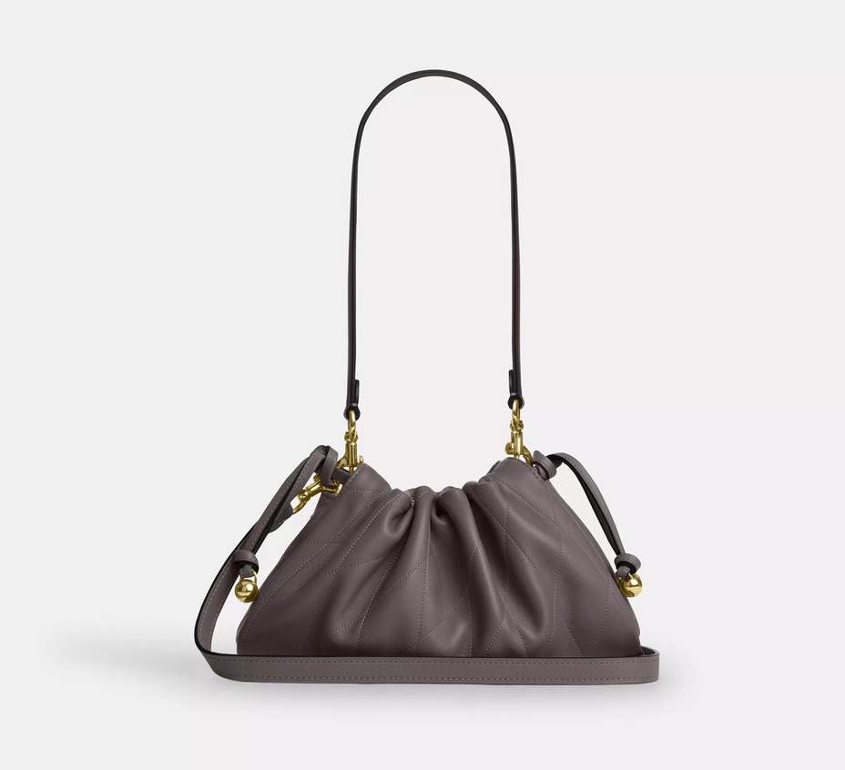 Coach Faye Crossbody Çanta Gri - Görsel 4