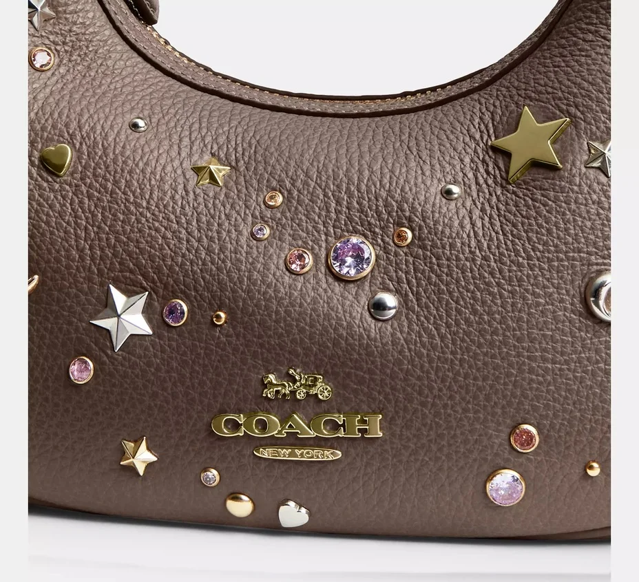 Coach Mini Carmen Crossbody Çanta Vizon - Görsel 8