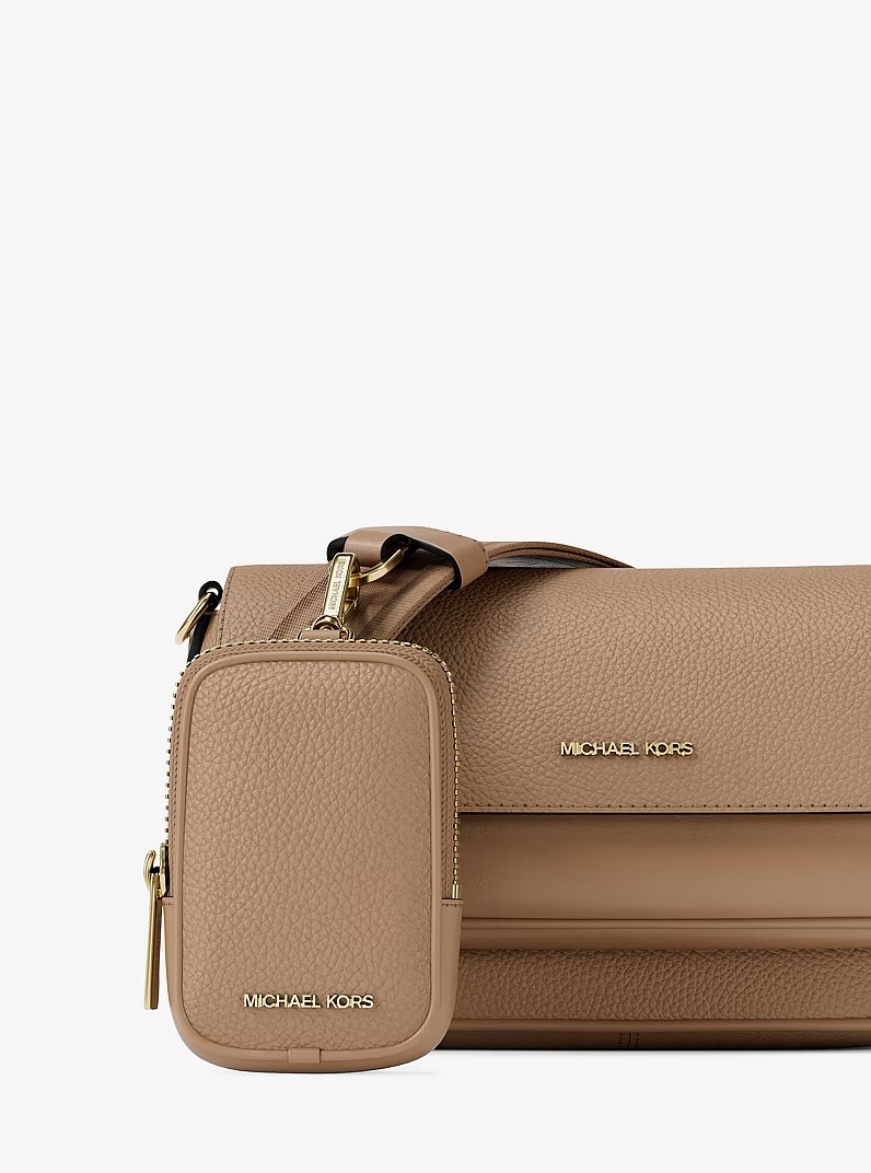 Michael Kors Jet Set Travel Small Crossbody Çanta Camel - Görsel 2