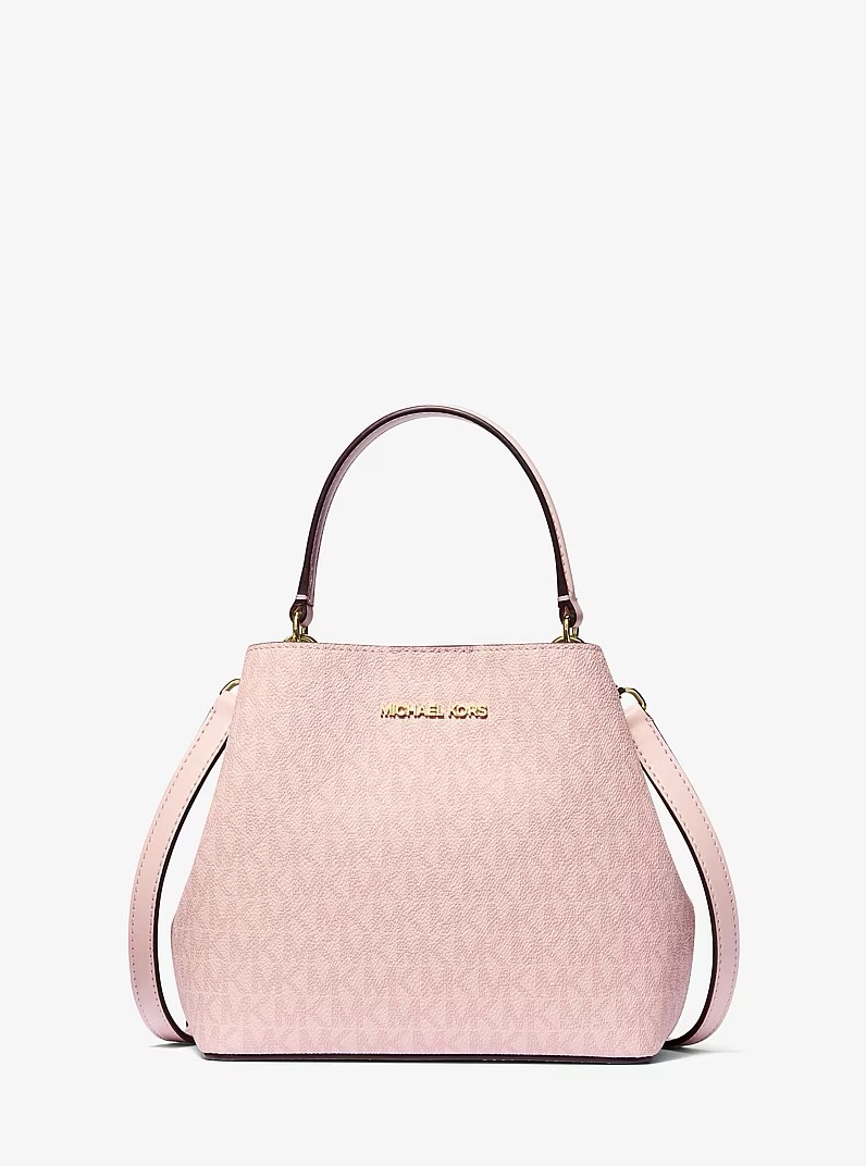 Michael Kors Pratt Small Crossbody Çanta Pembe